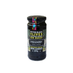 Olive Black Pitted La Rambla 235 gr