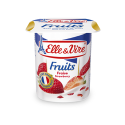 Elle & Vire Yoghurt Strawberry 125 gr